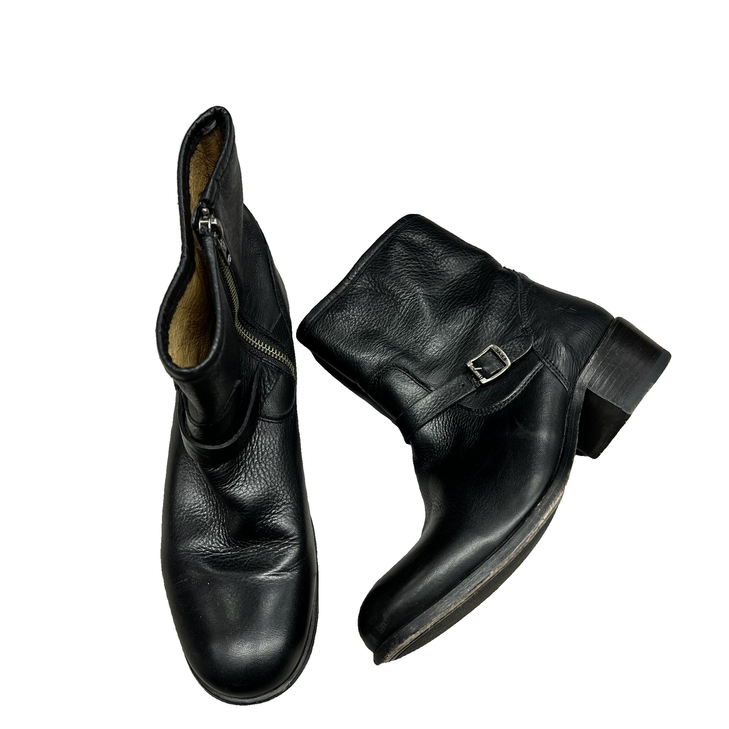 Boots Designer By Frye In Black, Size: 9