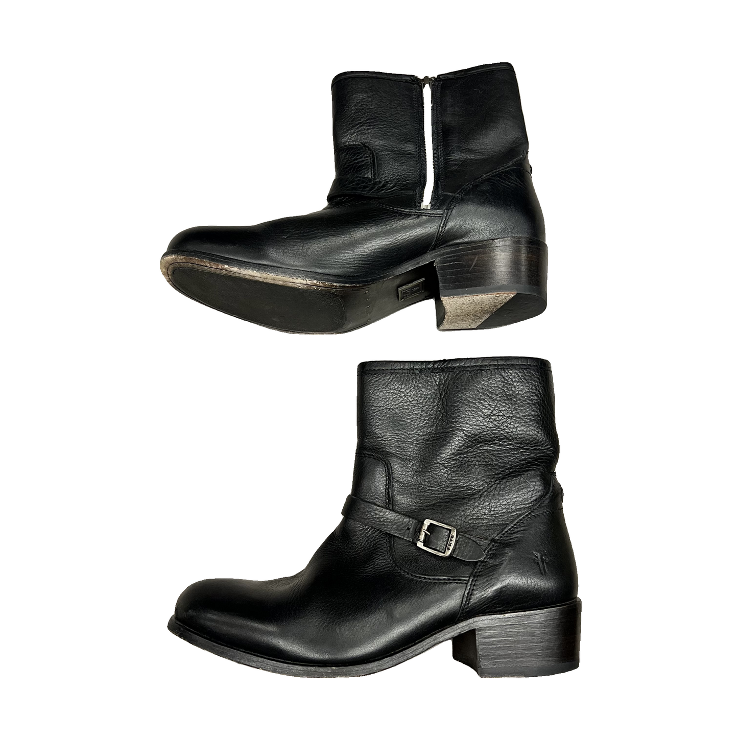 Boots Designer By Frye In Black, Size: 9