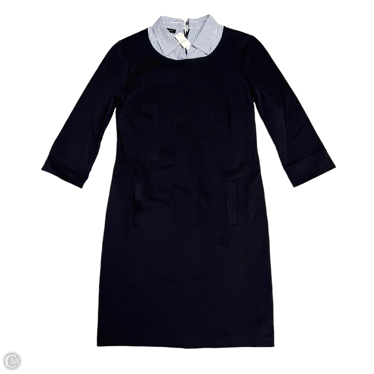 Dress Work By Talbots In Navy, Size: Xs