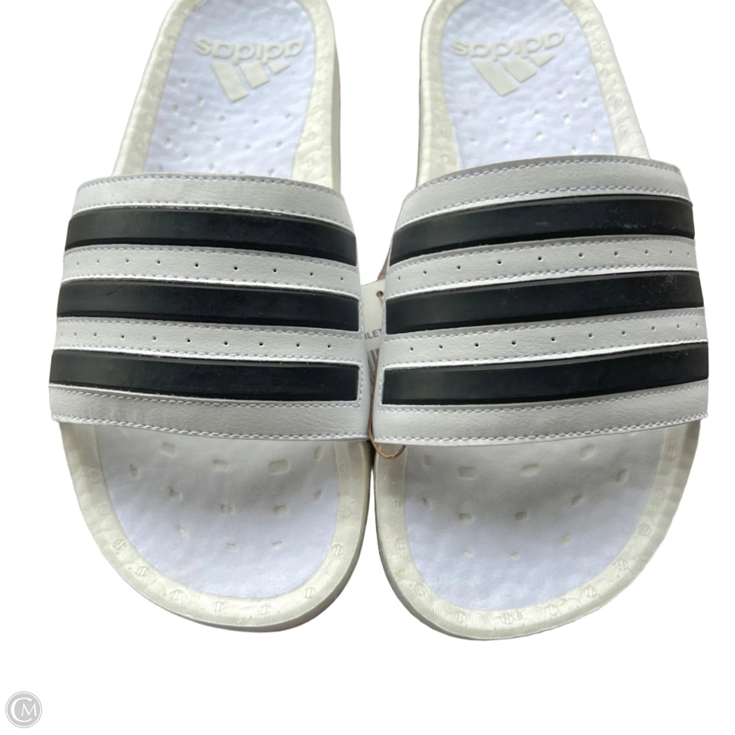Sandals Sport By Adidas In Black & White, Size: 13