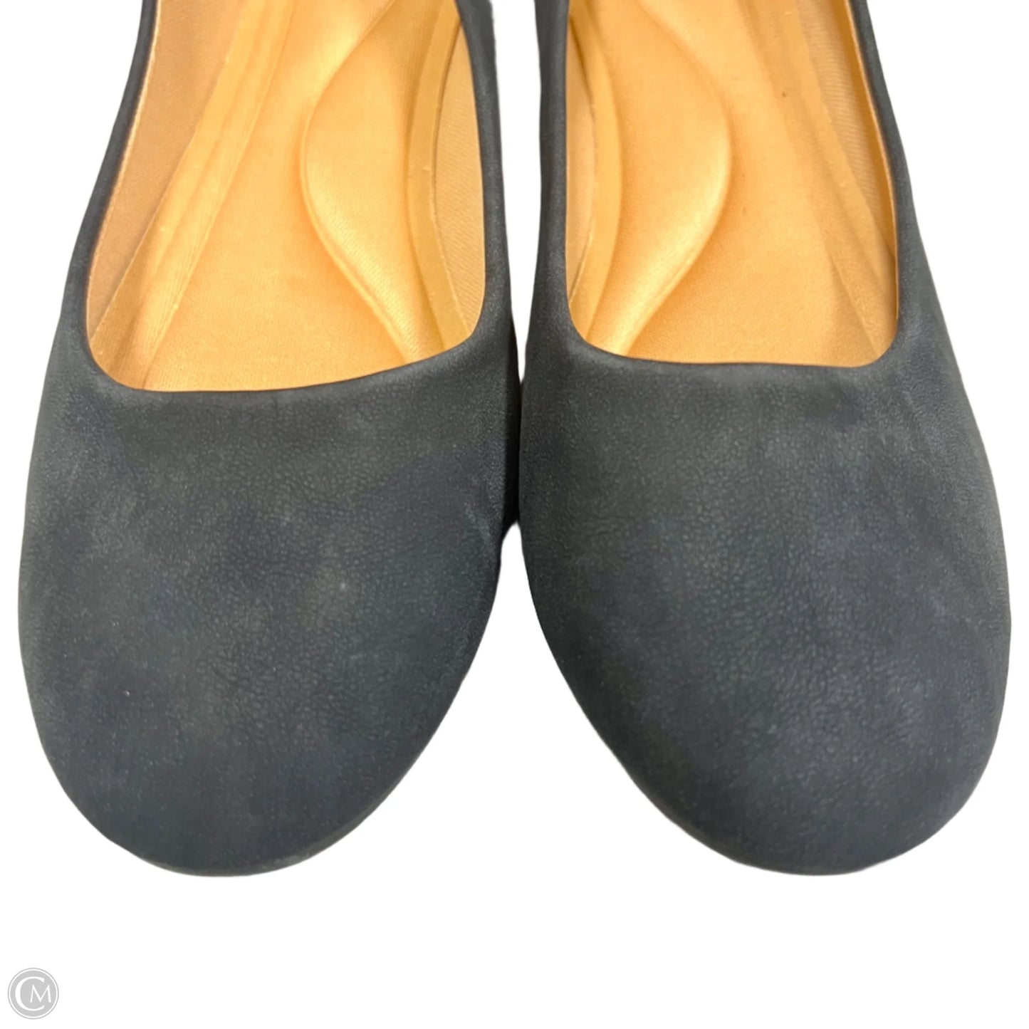 Shoes Flats In Black, Size: 9