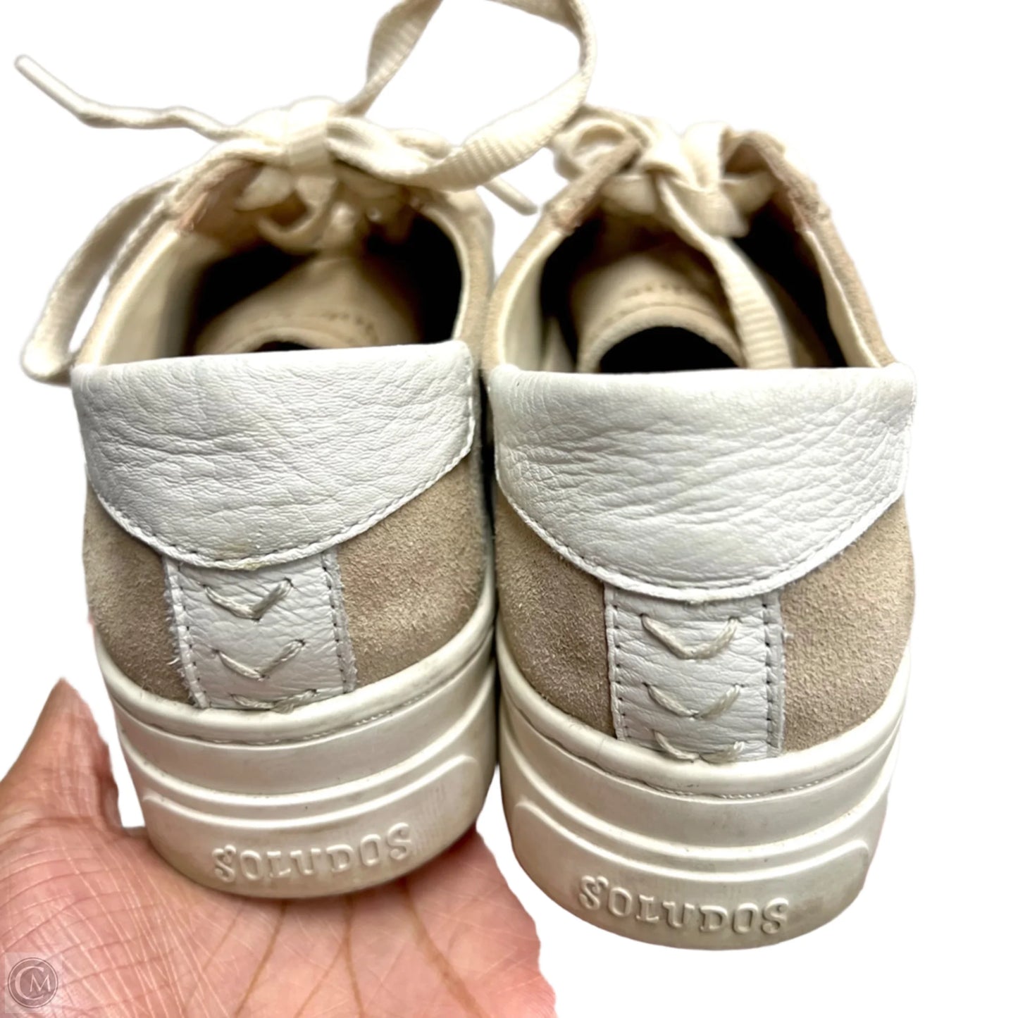Shoes Sneakers By Soludos In Beige, Size: 7.5