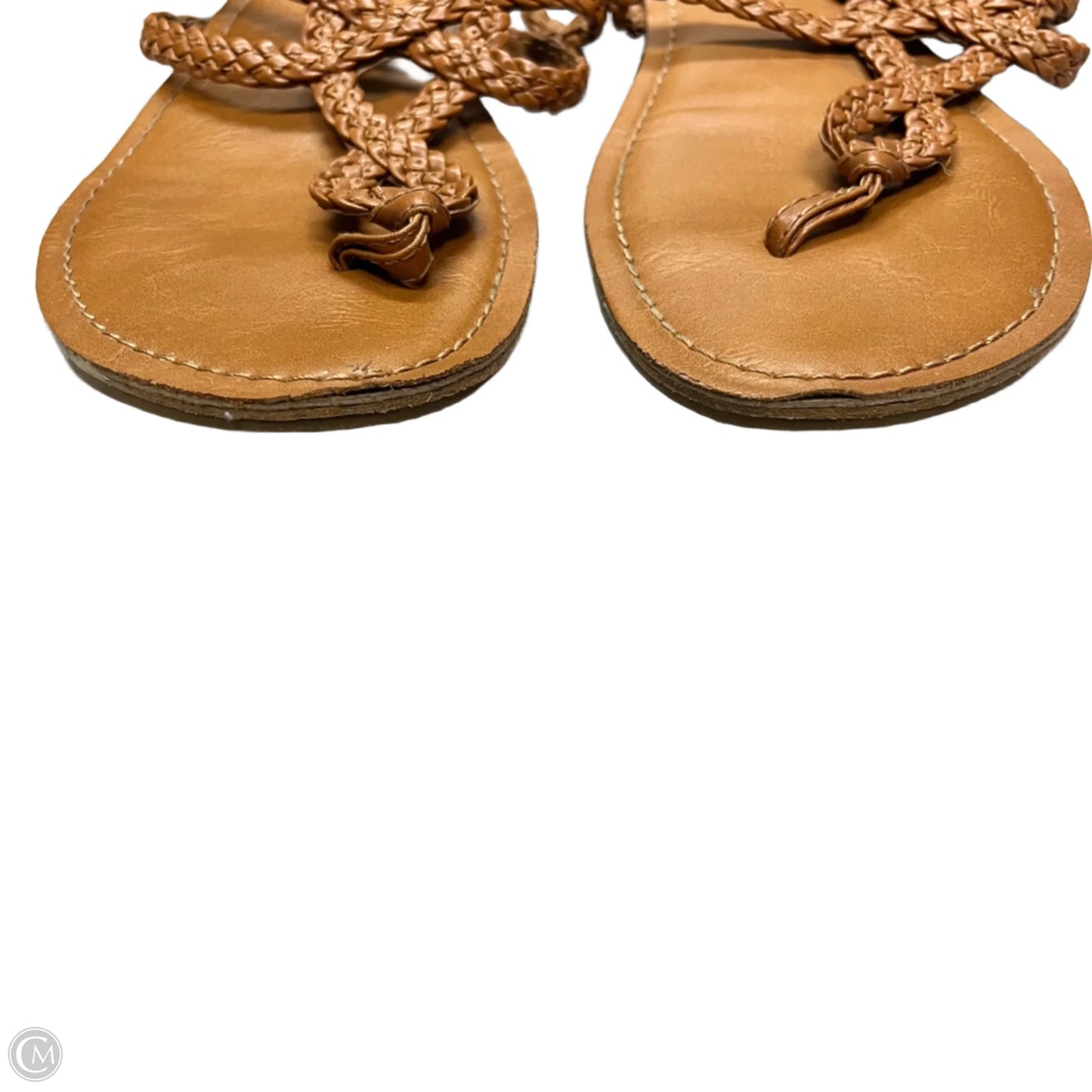 Sandals Flats By Universal Thread In Brown, Size: 9