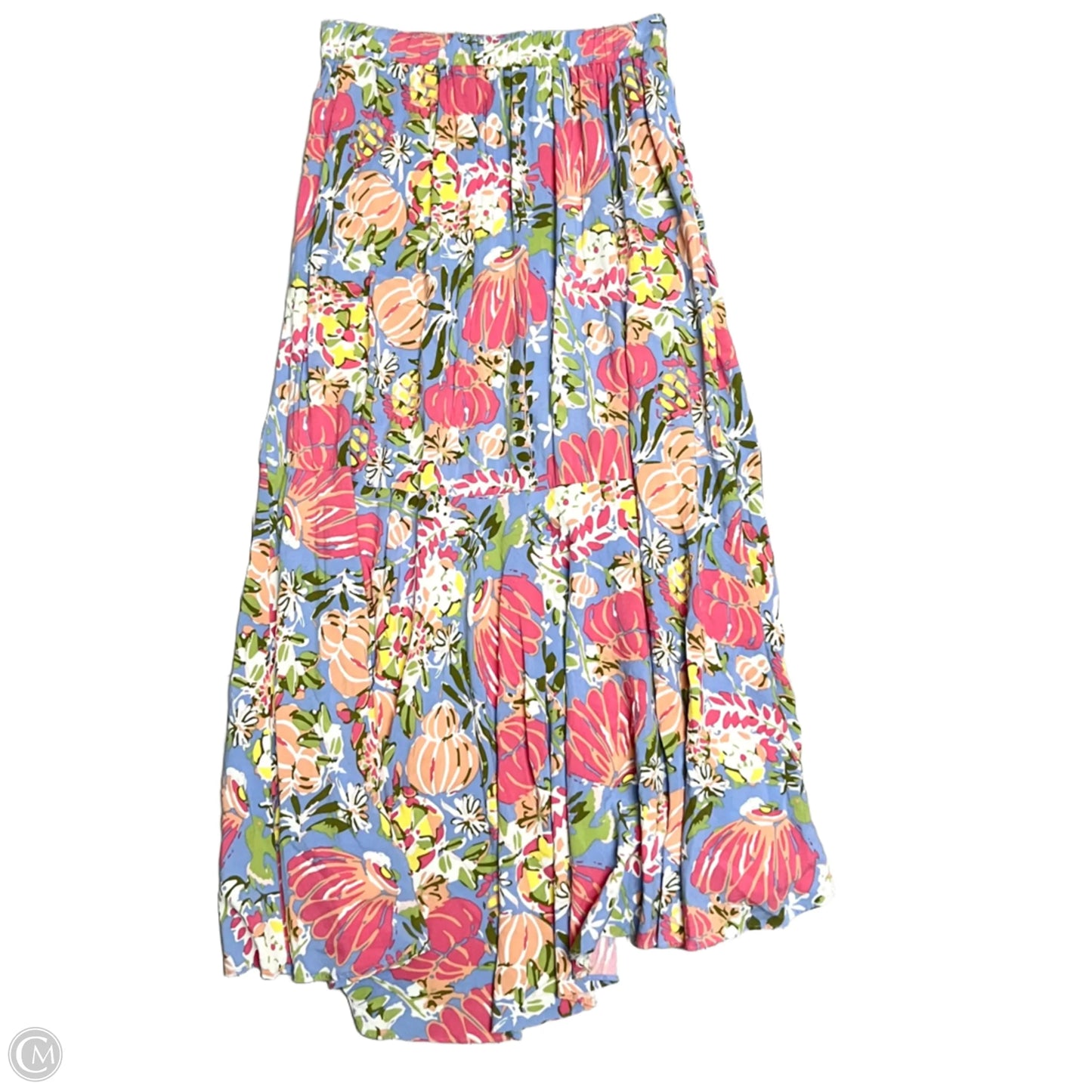 Skirt Maxi By Matilda Jane In Purple & Yellow, Size: S