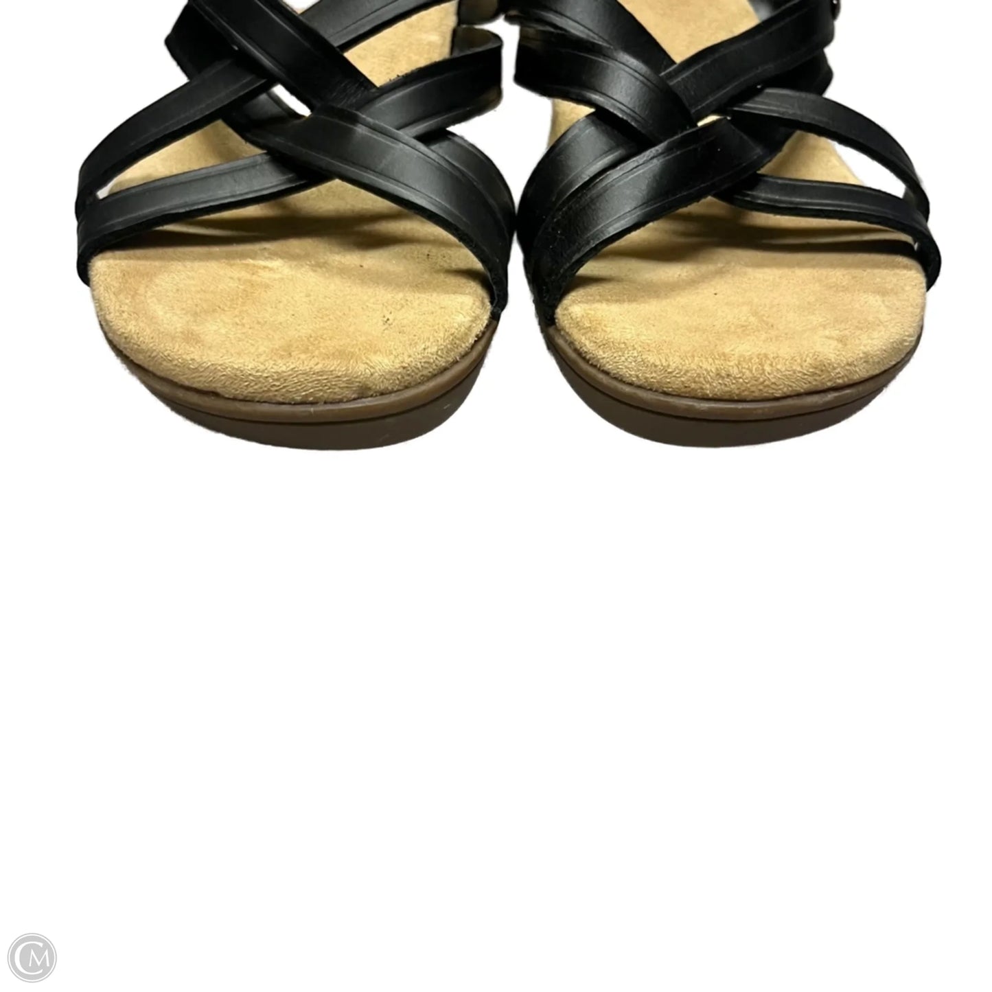 Sandals Heels Platform By Sunjuns In Black, Size: 7