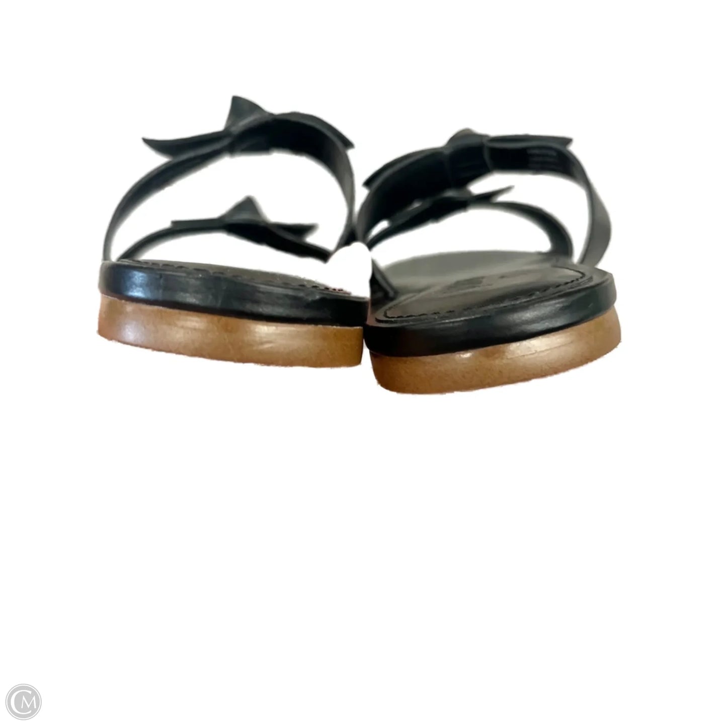 Sandals Flats By J. Crew In Black, Size: 7.5