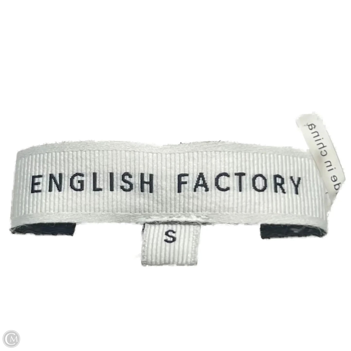 Pants Dress By English Factory In White, Size: S
