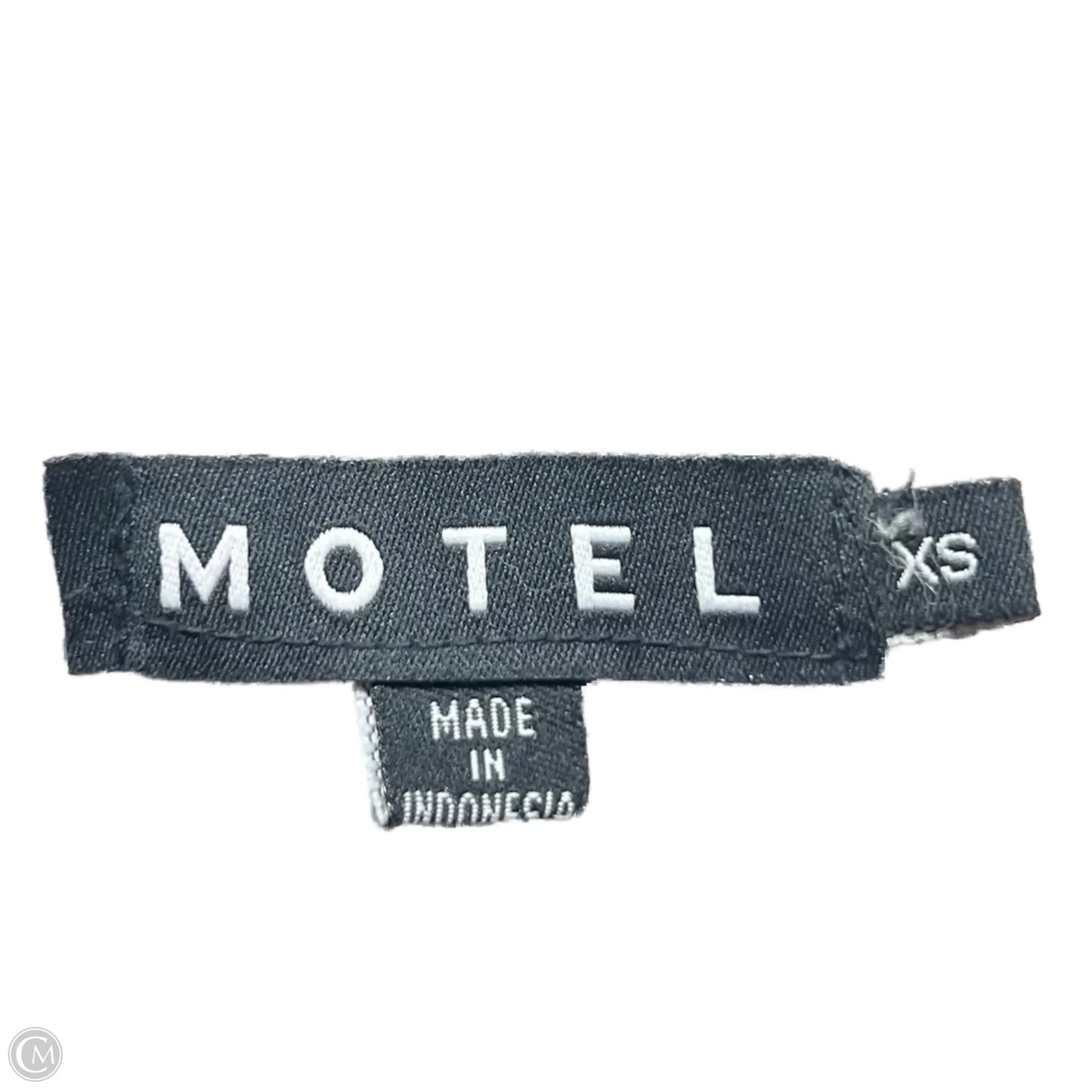 Skirt Mini & Short By Motel In Black & White, Size: Xs