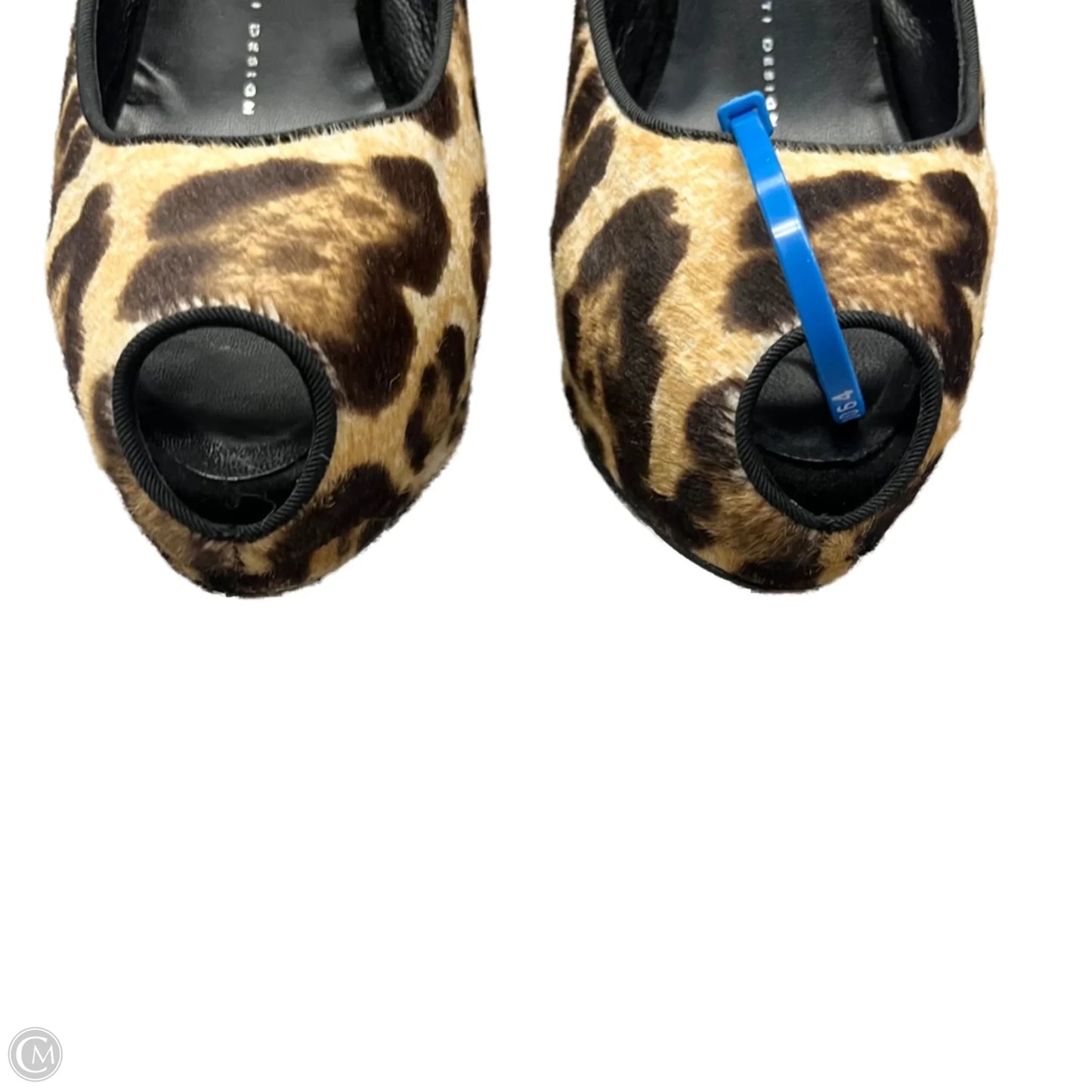 Sandals Designer By Giuseppe Zanotti In Animal Print, Size: 8