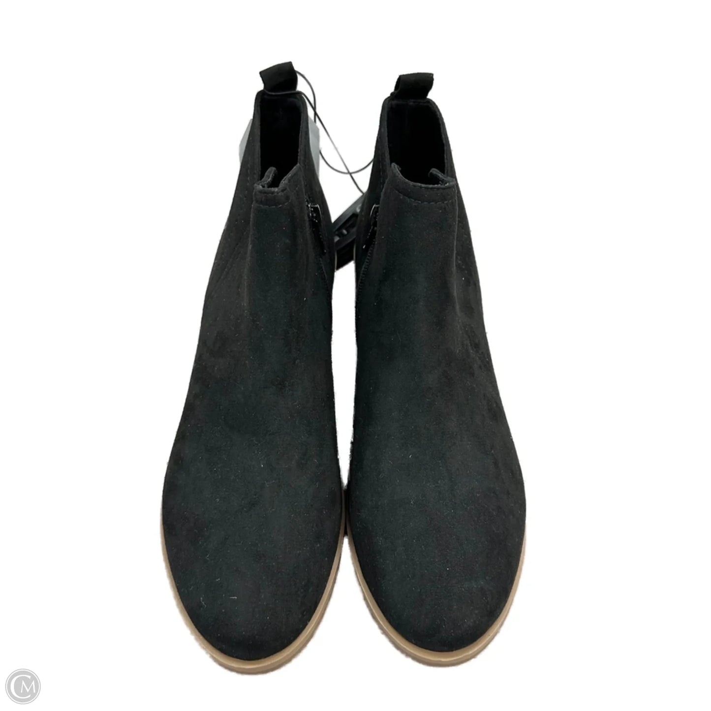 Boots Ankle Heels By Aldo In Black, Size: 10