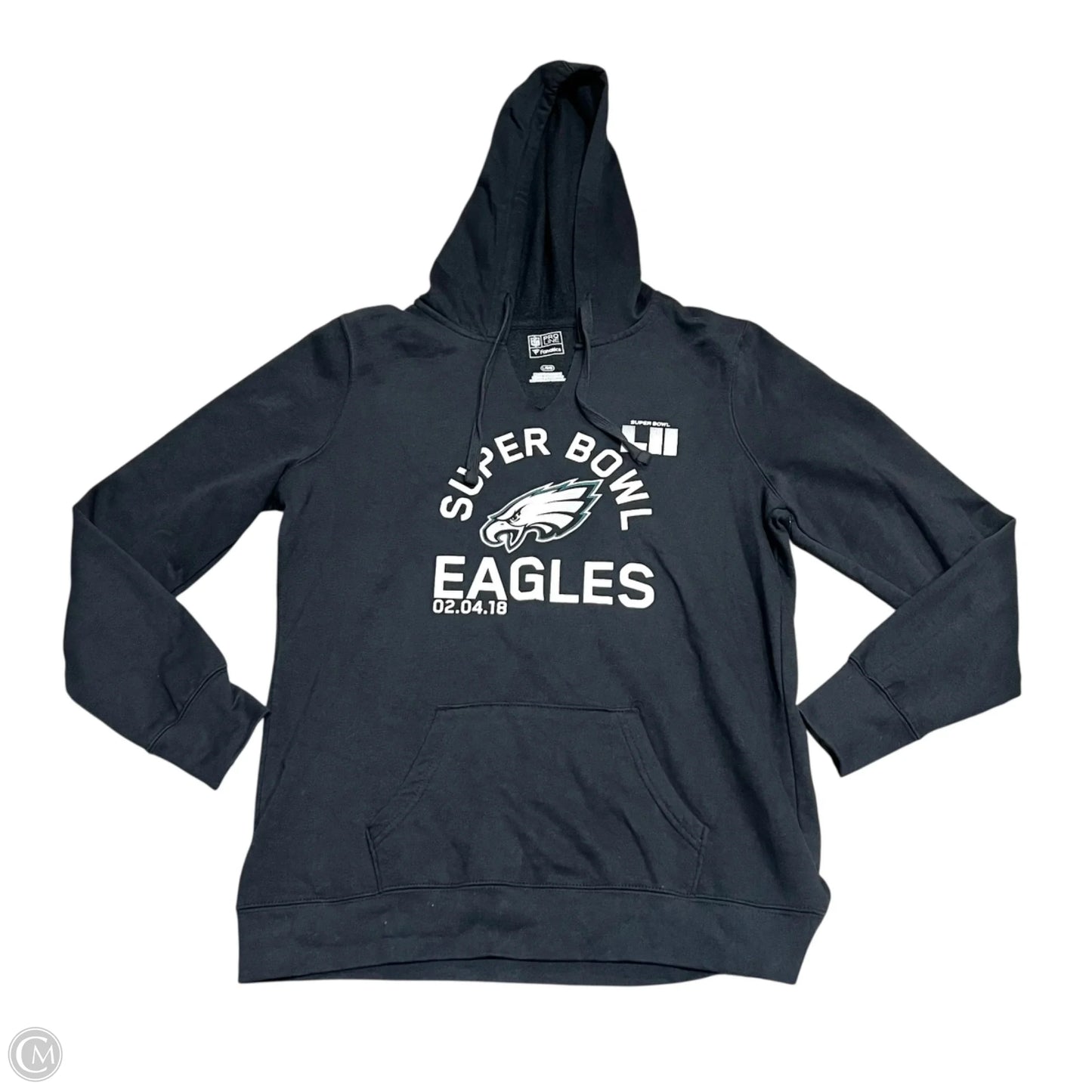 Sweatshirt Hoodie By Fanatics In Black, Size: L