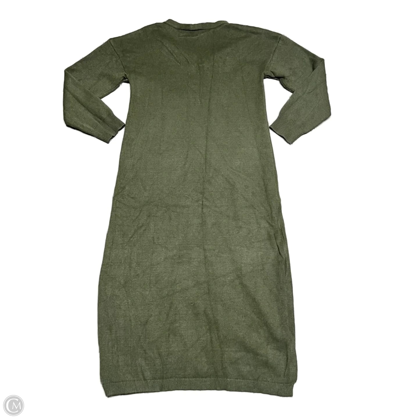 Dress Sweater By Btfbm In Green, Size: L