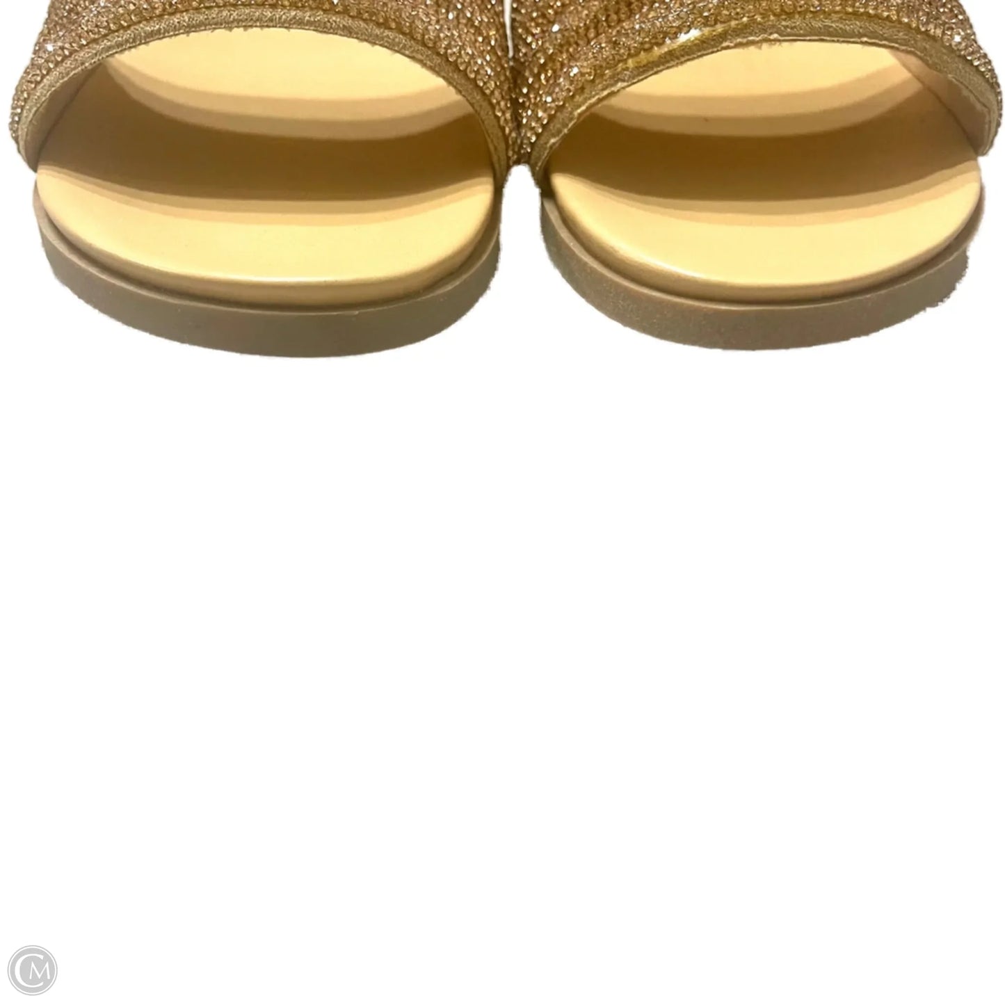 Sandals Flats By Cushionaire In Rose Gold, Size: 9