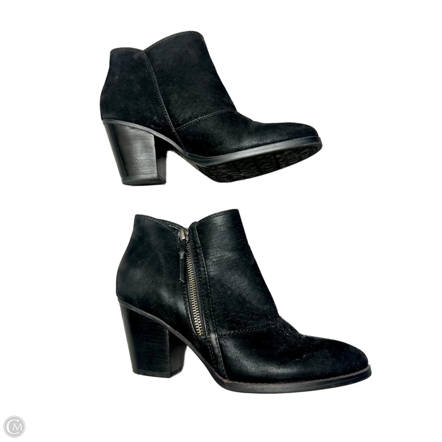 Boots Ankle Heels By Bare Traps In Black, Size: 9