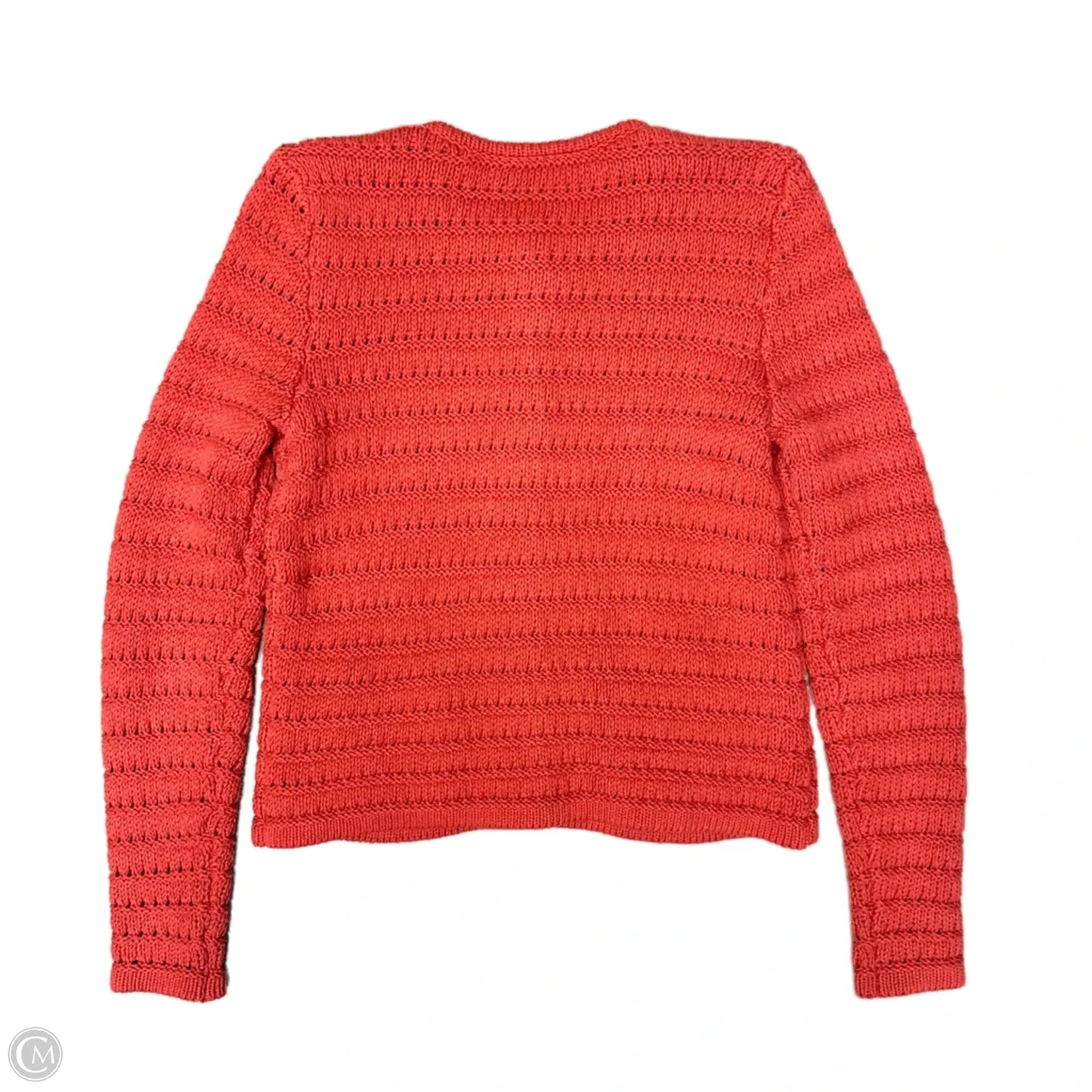 Sweater Cardigan By Loft In Red, Size: Xs