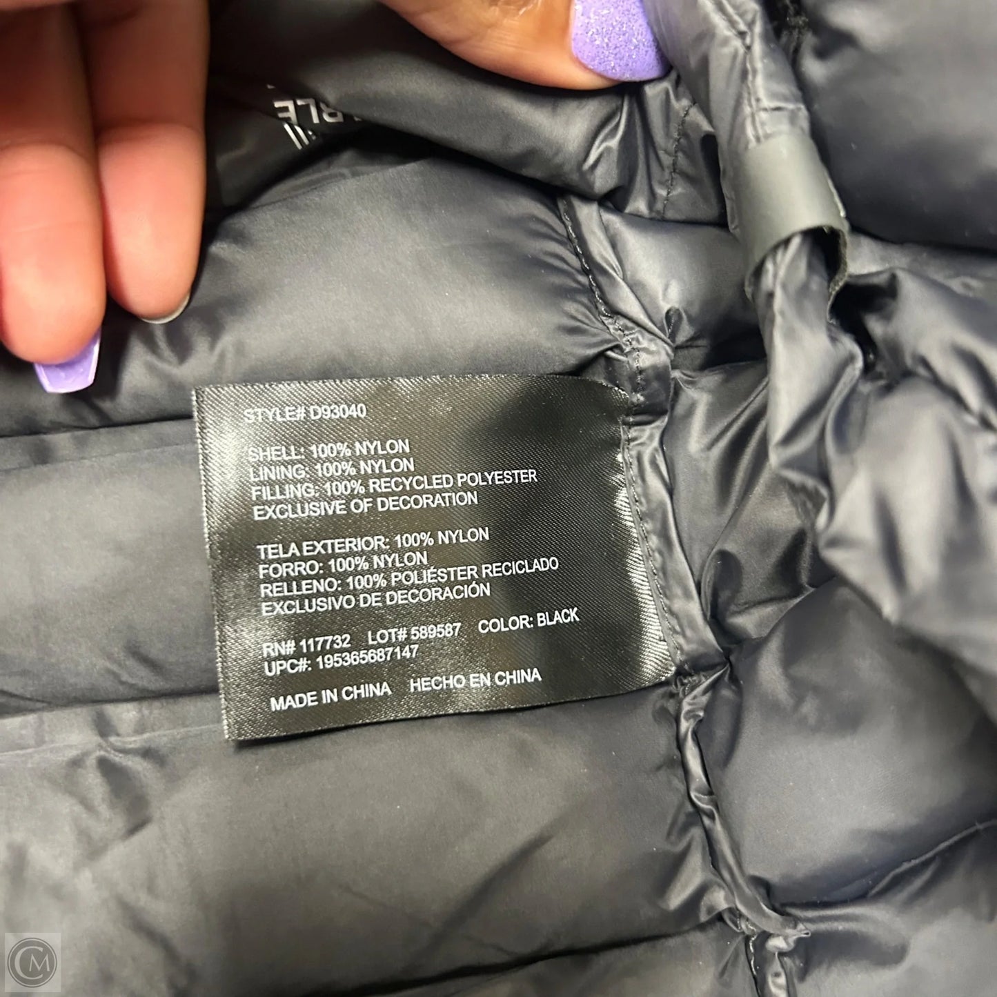 Vest Puffer & Quilted By Zeroxposure In Black, Size: M