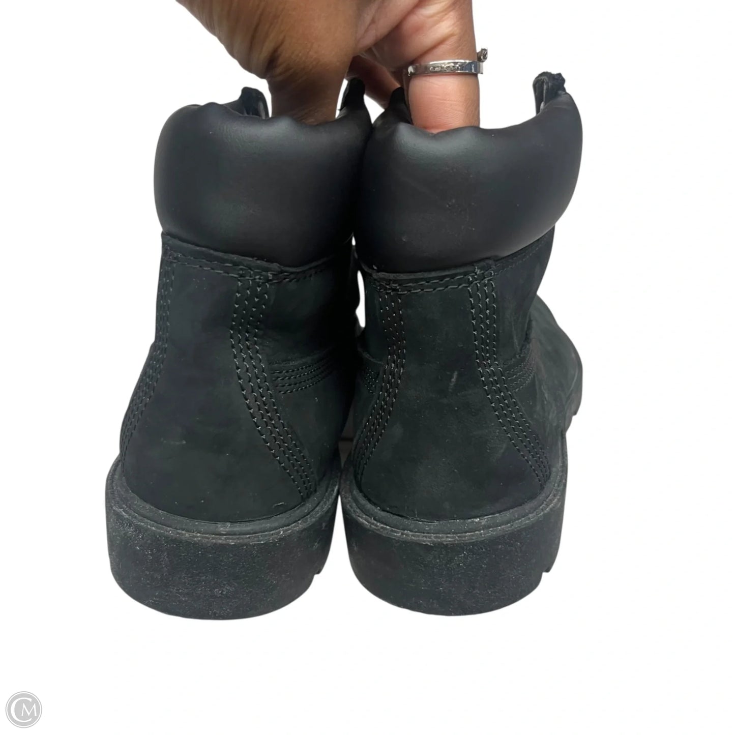 Boots Ankle Heels By Timberland In Black, Size: 5.5