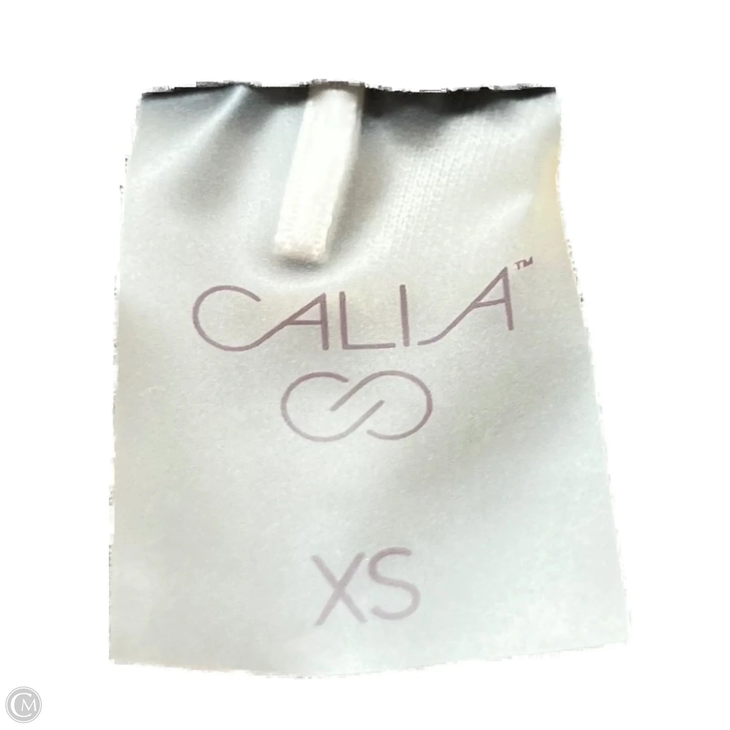 Athletic Top Long Sleeve Collar By Calia In Taupe, Size: Xs