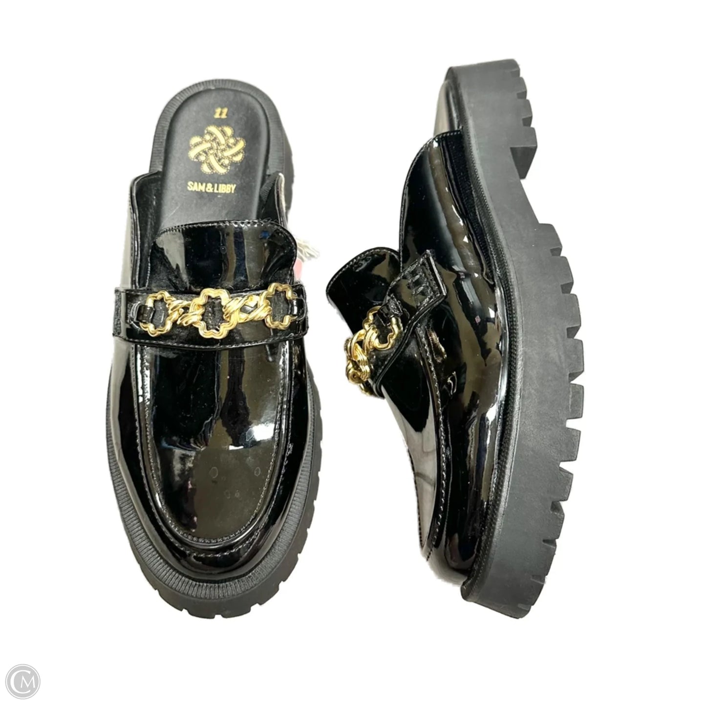 Shoes Flats By Sam And Libby In Black, Size: 11