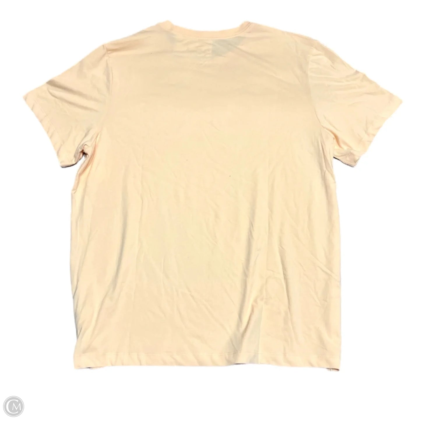 Top Short Sleeve By Nike Apparel In Orange, Size: Xxl