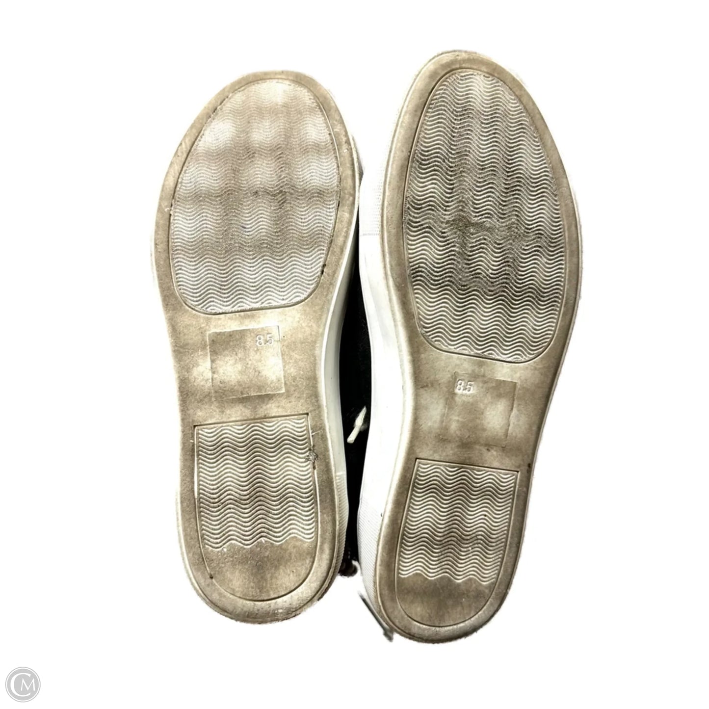 Shoes Sneakers By Soda In Black & Cream, Size: 8.5