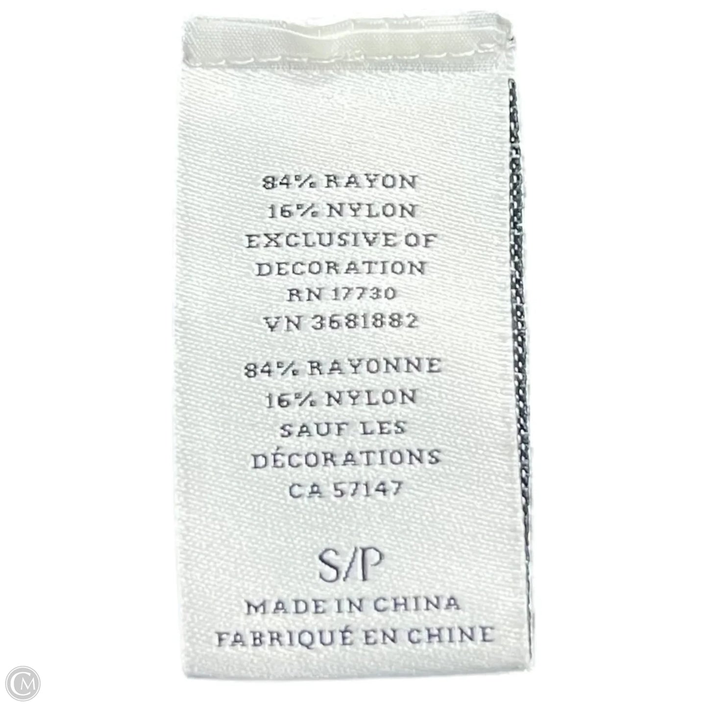 Sweater By Altuzarra In Black & Gold, Size: Sp