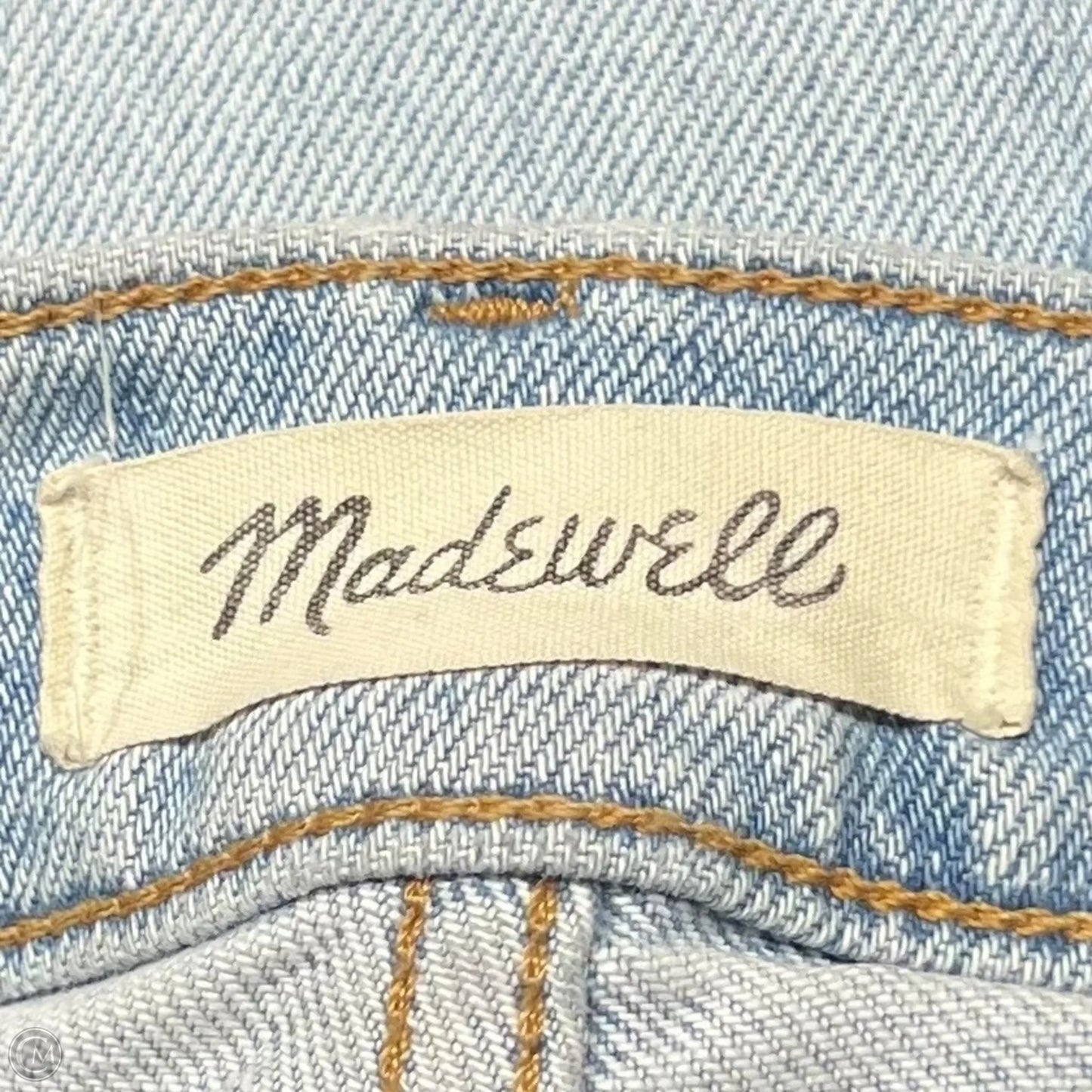 Jeans Boyfriend By Madewell In Blue Denim, Size: 2