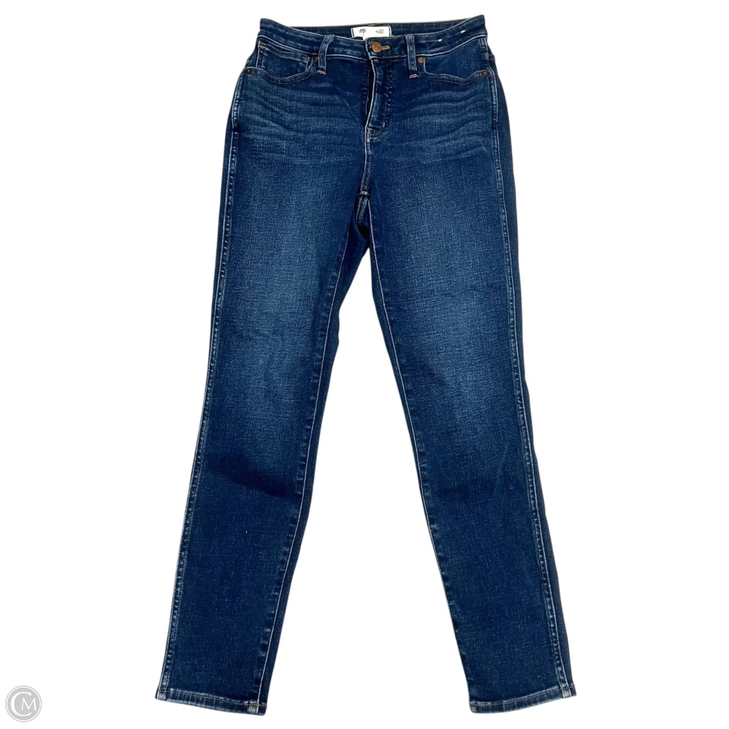 Jeans Skinny By Madewell In Blue Denim, Size: 2