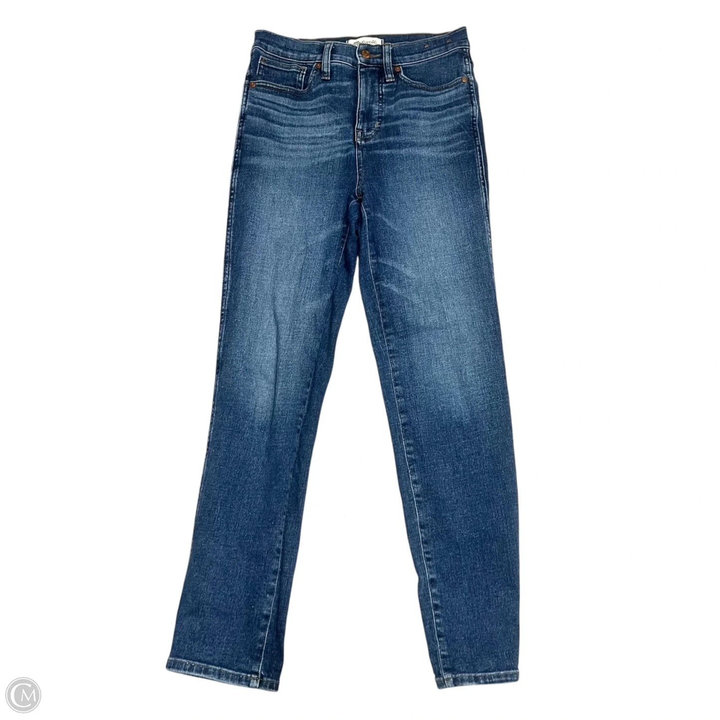 Jeans Skinny By Madewell In Blue Denim, Size: 2