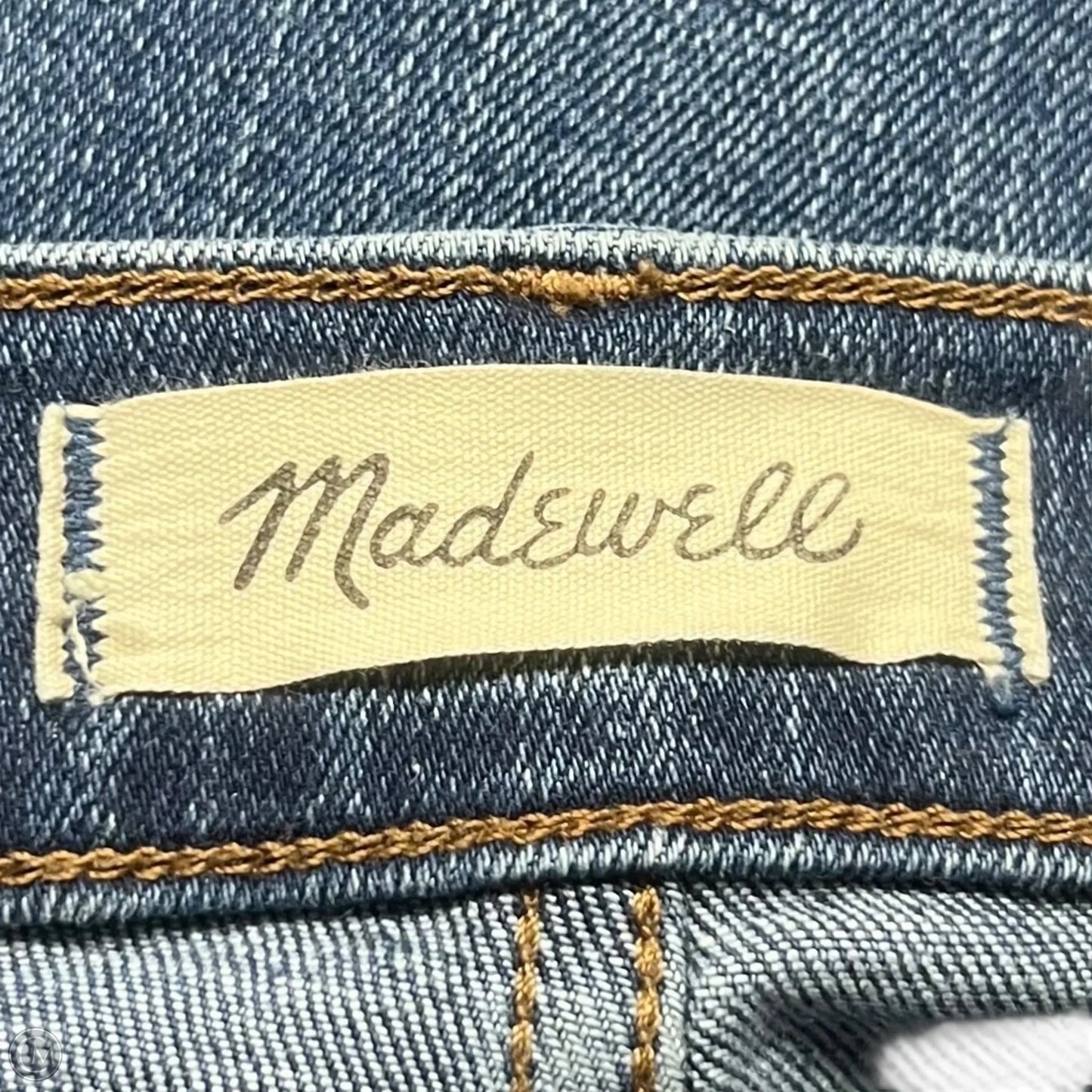Jeans Skinny By Madewell In Blue Denim, Size: 2