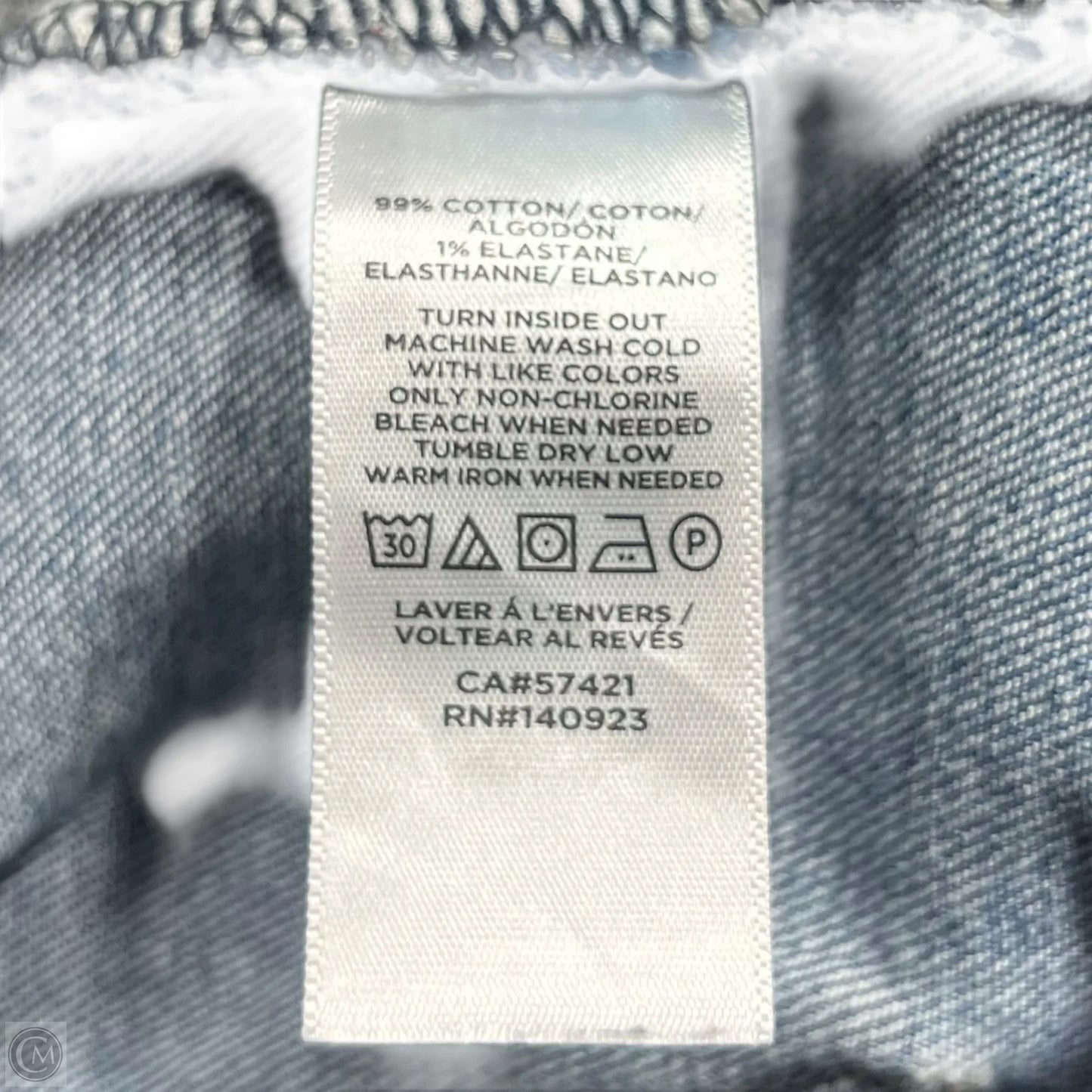 Jeans Skinny By Loft In Blue Denim, Size: 10