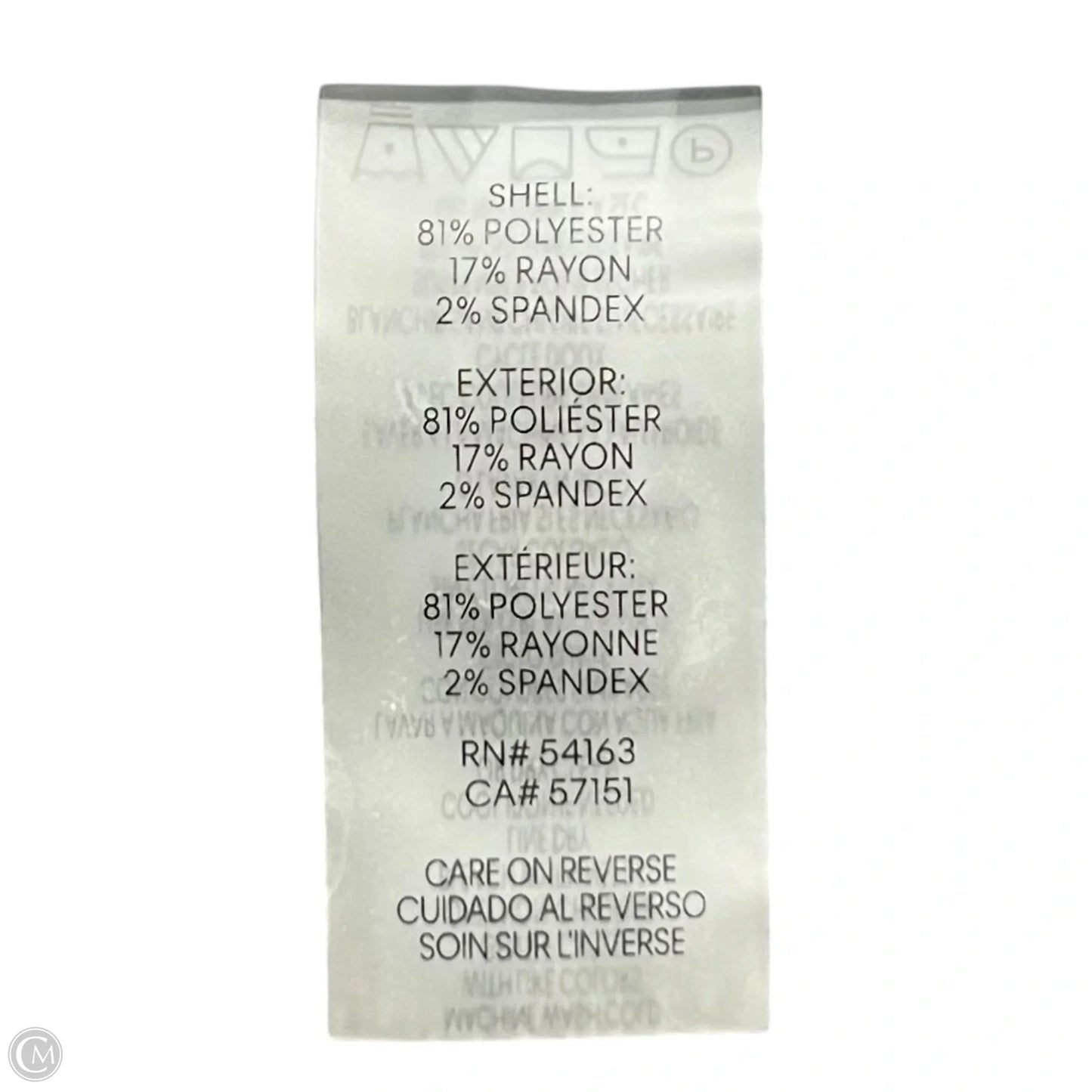 Pants Dress By Calvin Klein In Black & White, Size: 14