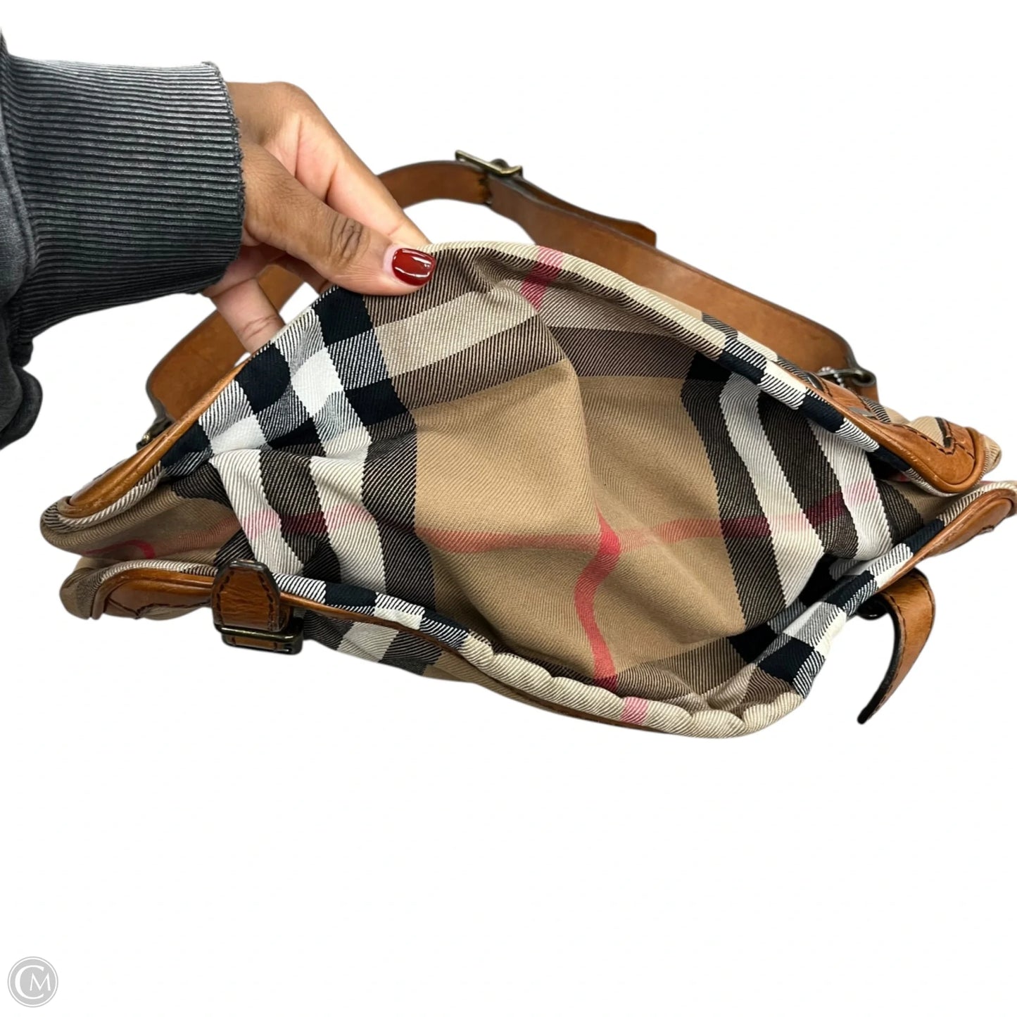 Handbag Luxury Designer By Burberry, Size: Medium