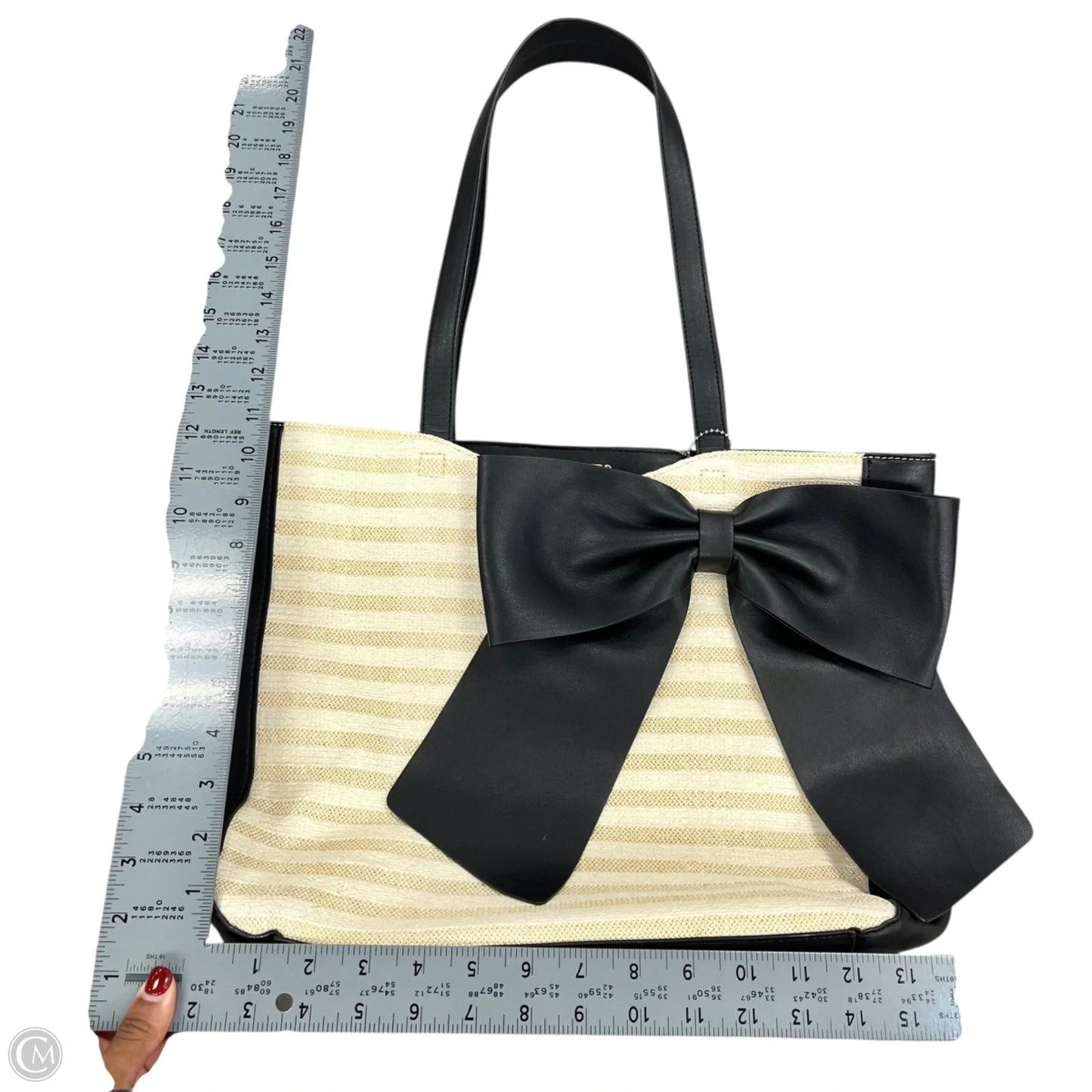 Handbag Designer By Karl Lagerfeld, Size: Medium