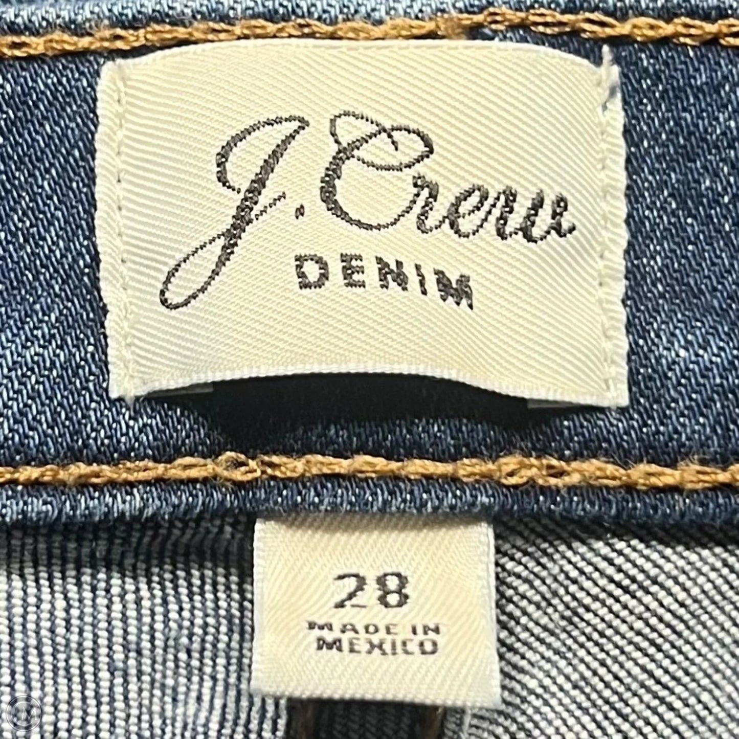 Jeans Skinny By J. Crew In Blue Denim, Size: 6