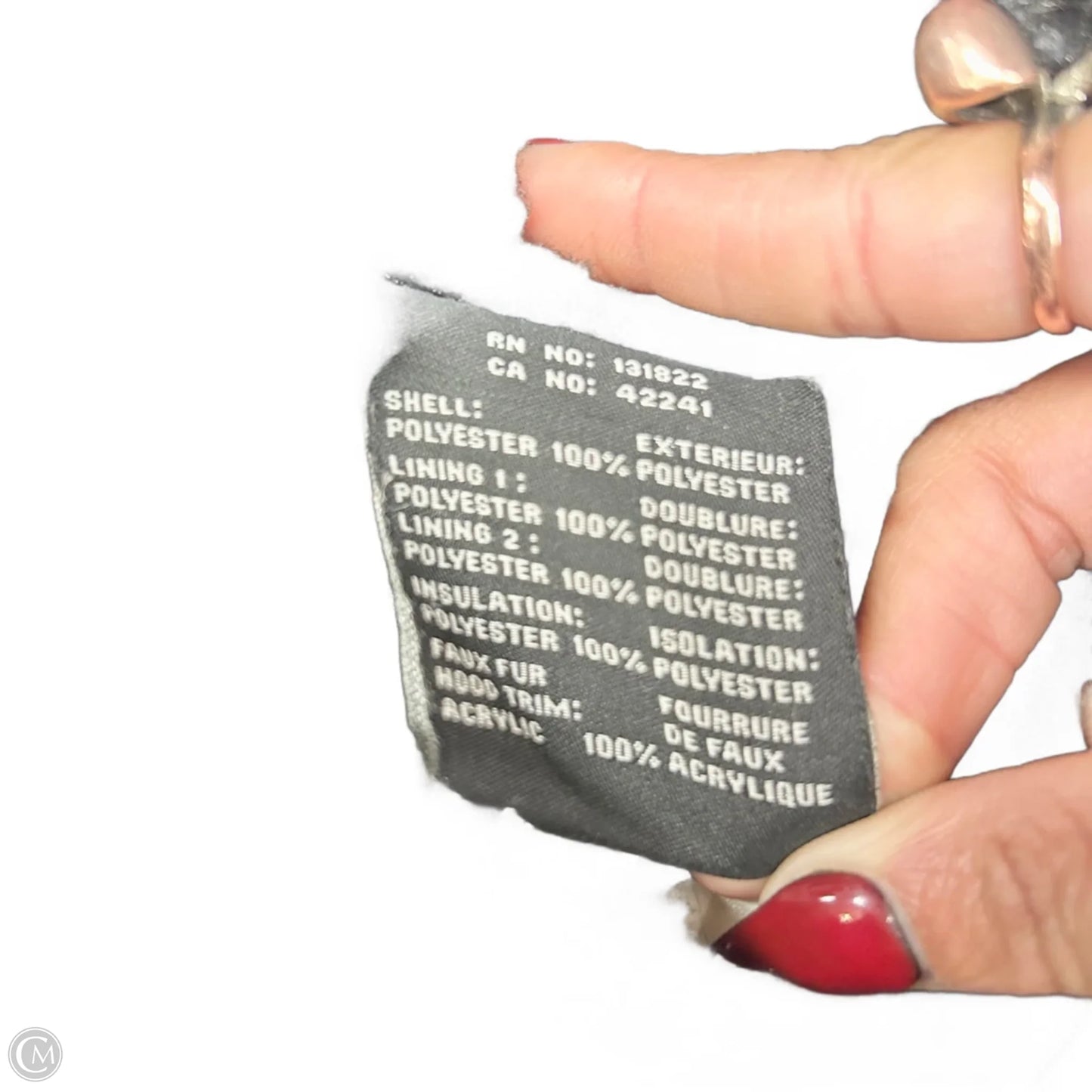 Coat Puffer & Quilted By Aqua In Black, Size: Xs