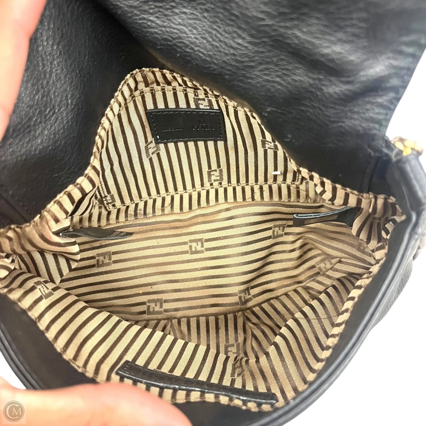 Crossbody Luxury Designer By Fendi, Size: Small