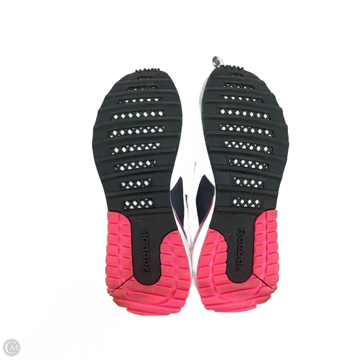 Shoes Sneakers By Reebok In Grey & Pink, Size: 7