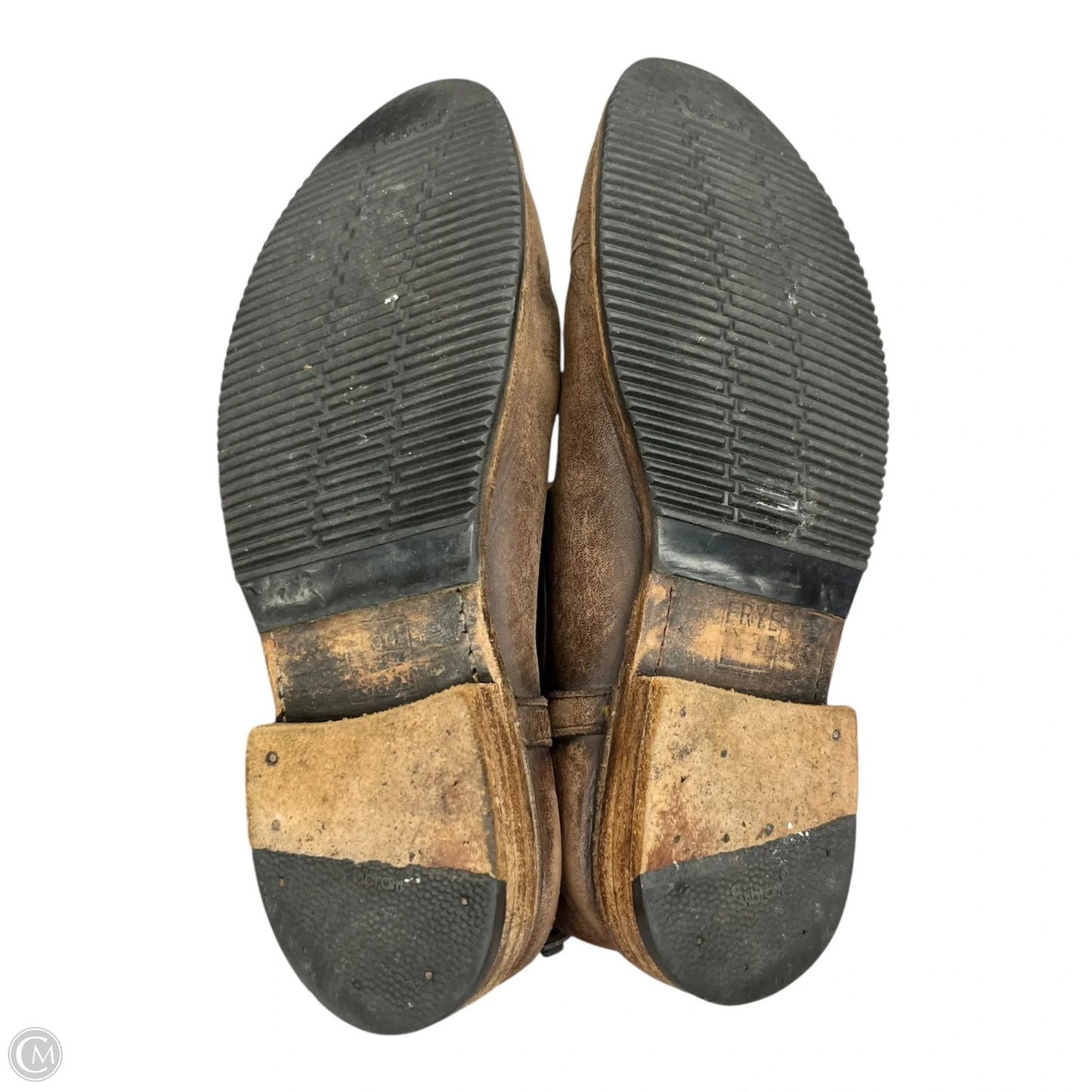 Boots Designer By Frye In Brown, Size: 6