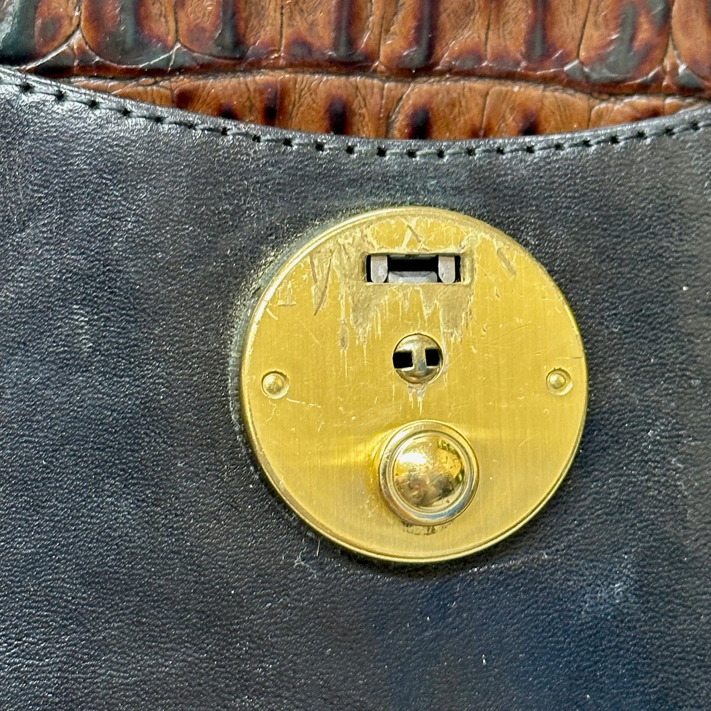 Crossbody Designer By Brahmin, Size: Medium