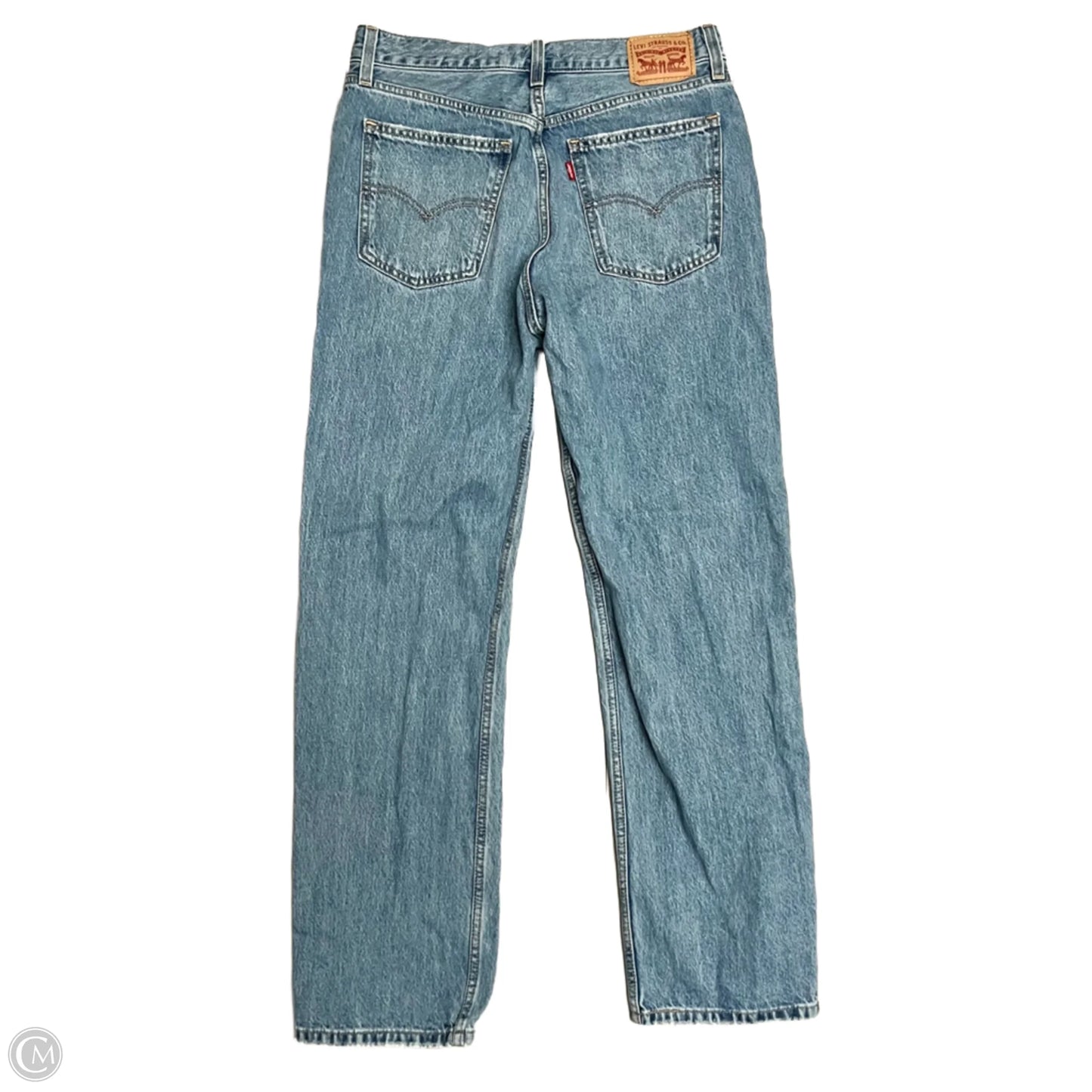 Jeans Boyfriend By Levis In Blue Denim, Size: 6