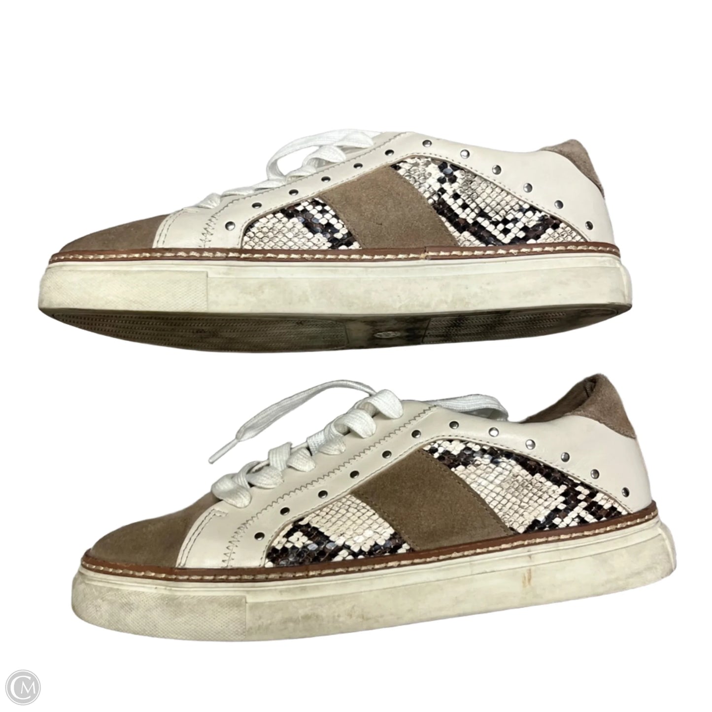 Shoes Sneakers By Crown Vintage In Tan, Size: 8.5