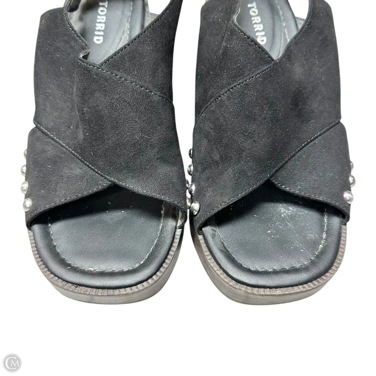 Shoes Heels Block By Torrid In Black & Brown, Size: 9