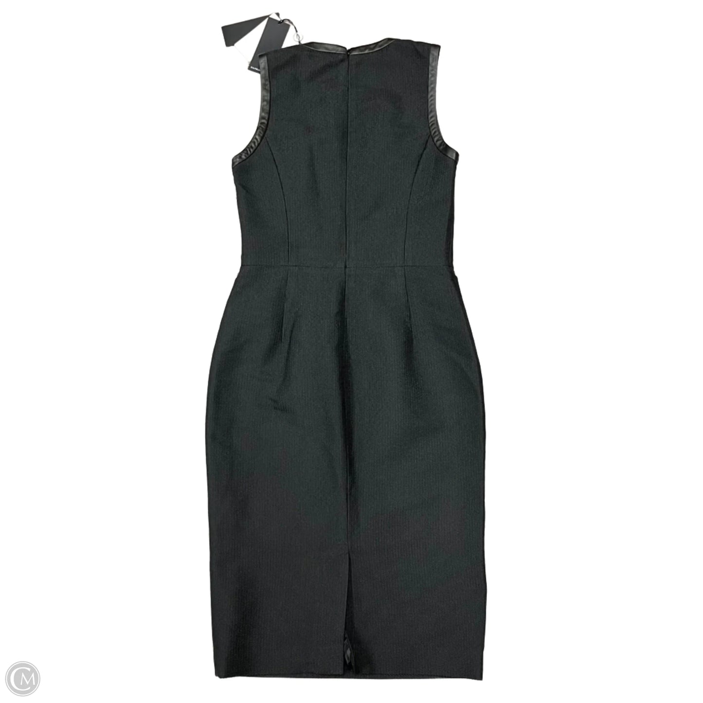 Dress Casual Midi By Ralph Lauren Black Label In Black, Size: 2