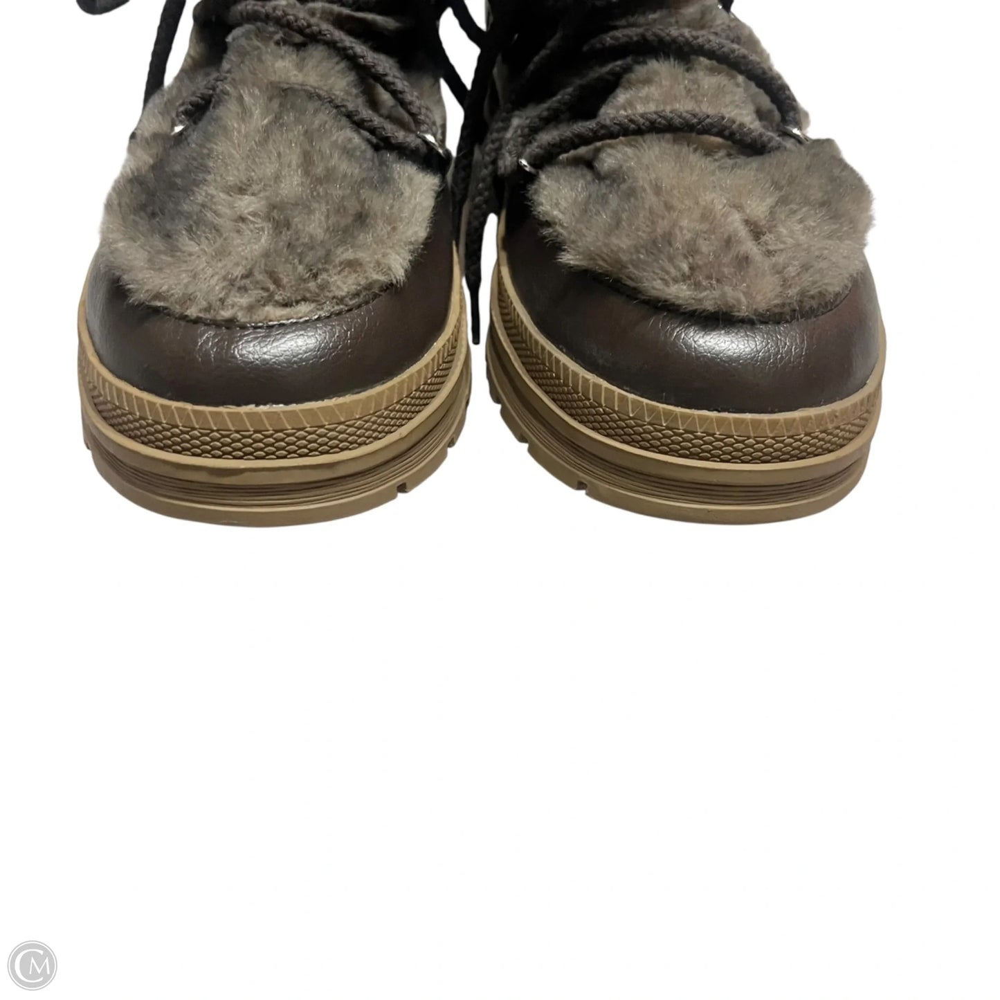 Boots Snow By Steve Madden In Brown, Size: 8.5
