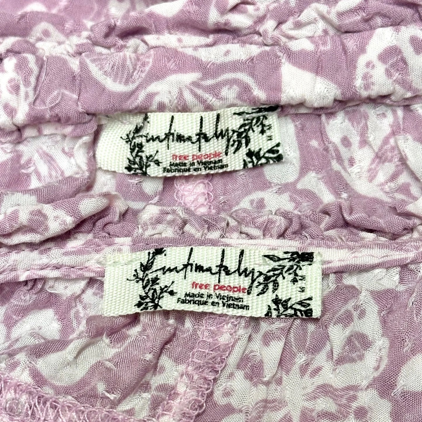 Pants Set 2pc By Free People In Purple, Size: M