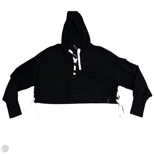 Athletic Top Long Sleeve Hoodie By Halle Berry In Black, Size: Xl