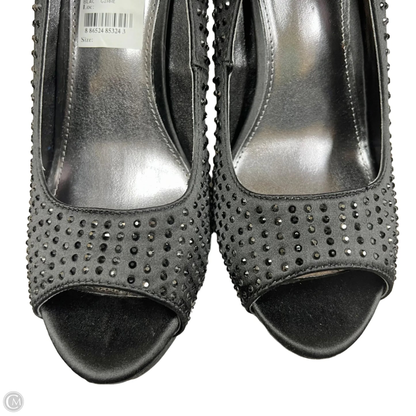 Sandals Heels Stiletto By Rampage In Black, Size: 9