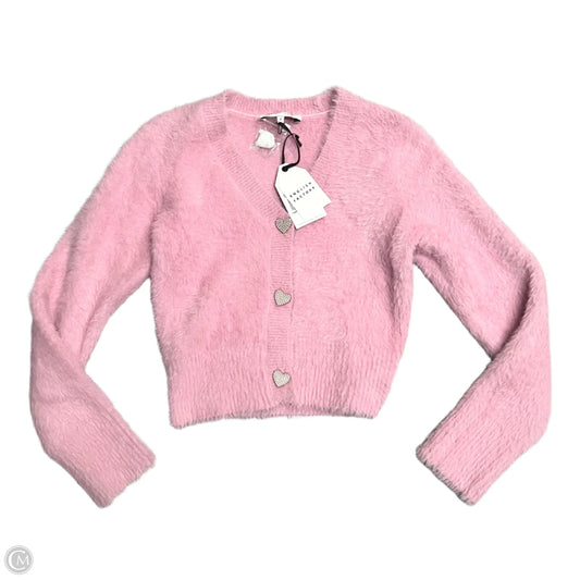 Cardigan By English Factory In Pink, Size: S