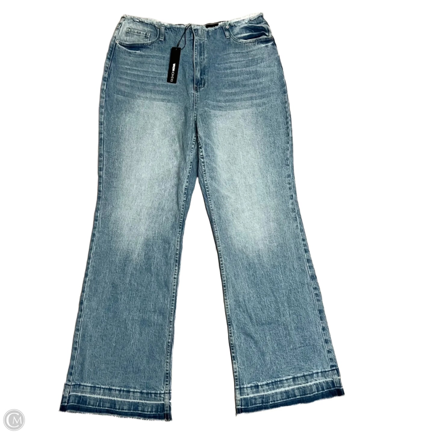 Jeans Boot Cut By Fashion Nova In Blue, Size: 18